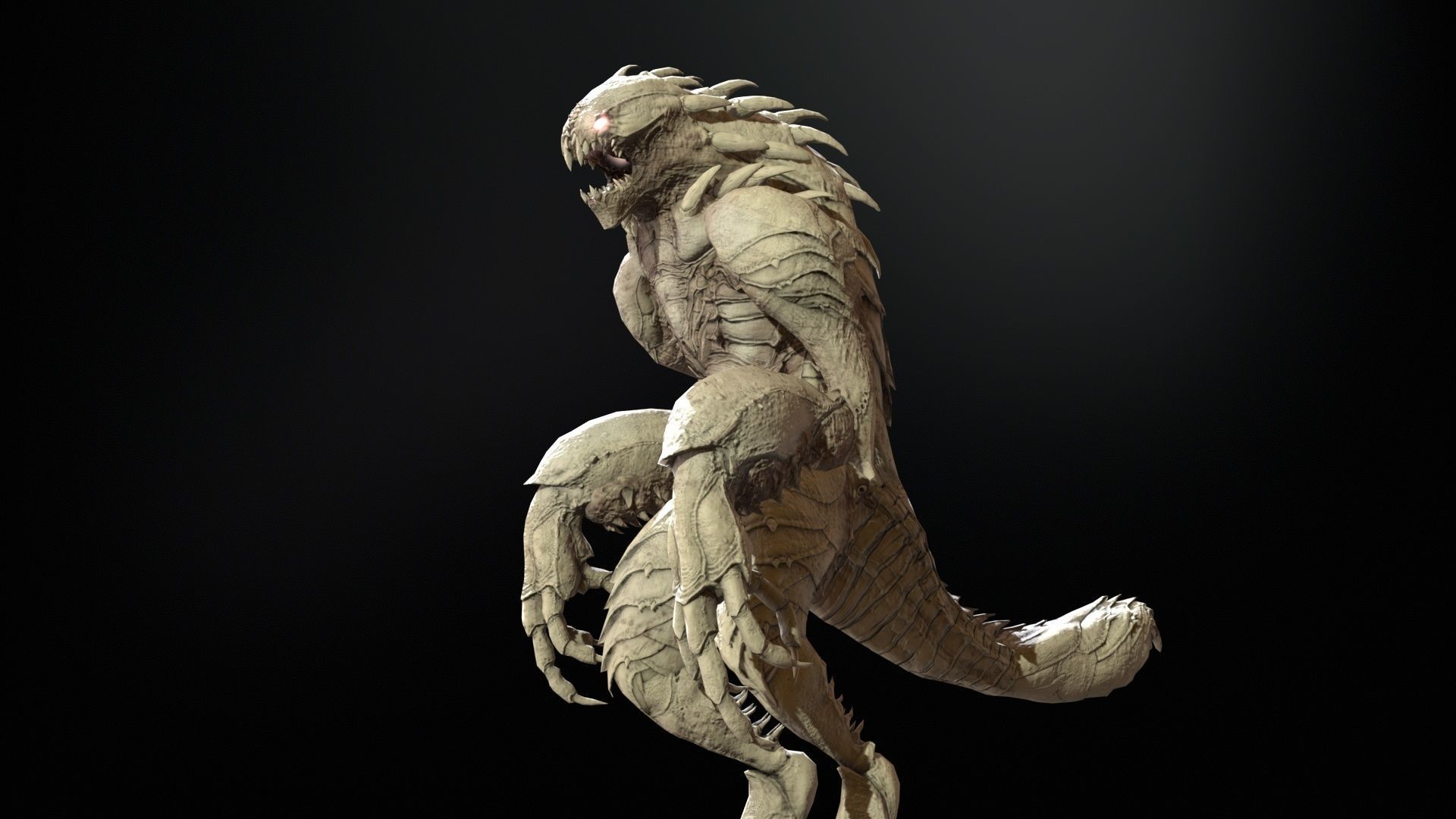 MutantR4 Low-poly 3D model_24