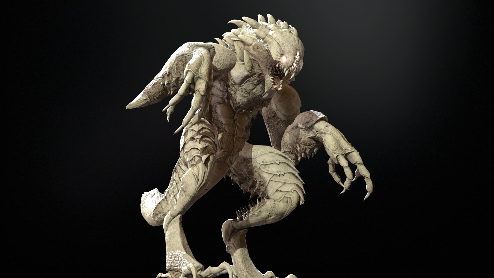 MutantR4 Low-poly 3D model_21