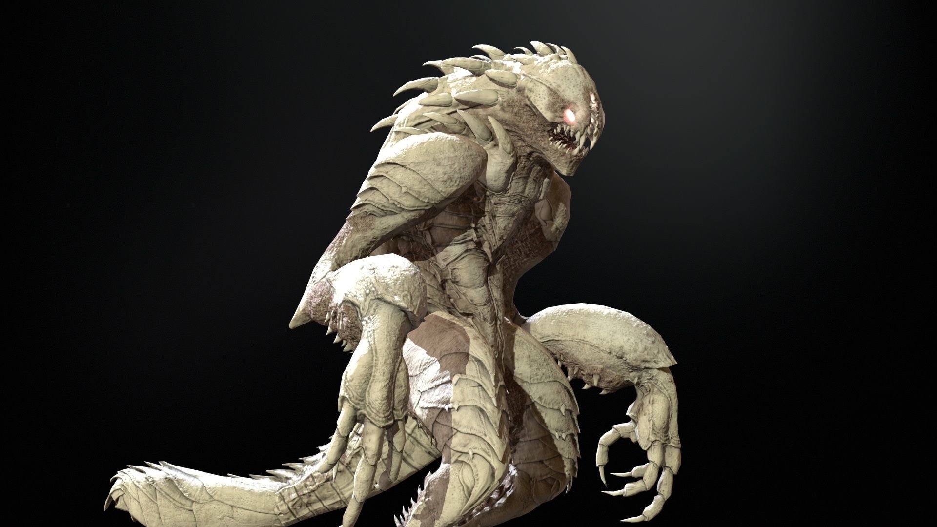 MutantR4 Low-poly 3D model_23