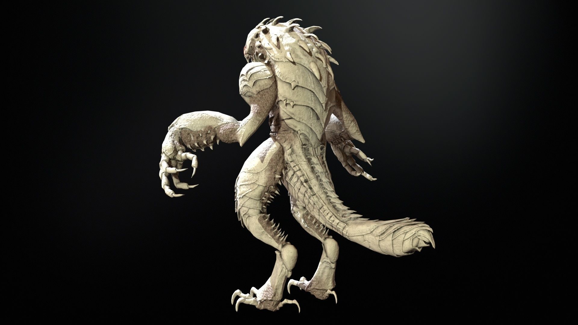 MutantR4 Low-poly 3D model_26