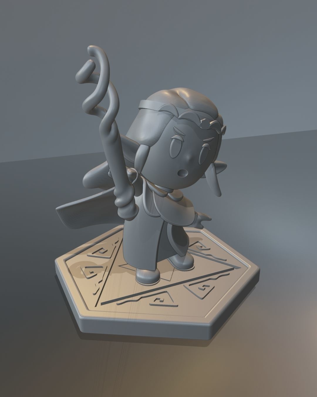 THE LEGEND OF ZELDA ECHOES OF WISDOM - ZELDA MINIATURE 3D print model_5