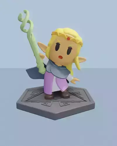 THE LEGEND OF ZELDA ECHOES OF WISDOM - ZELDA MINIATURE