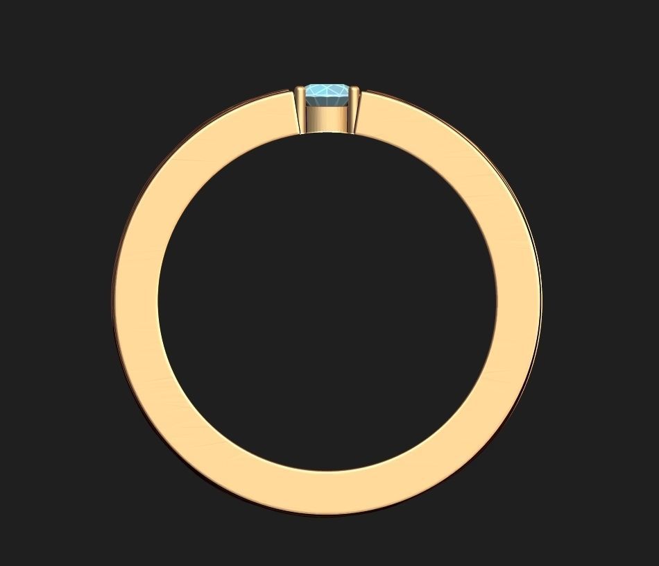 WEDDING RINGS WITH TEXTURE 1 3D print model_5