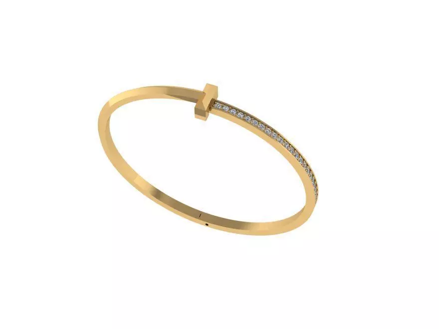 Bracelet Tiffany T1 3D print model_0