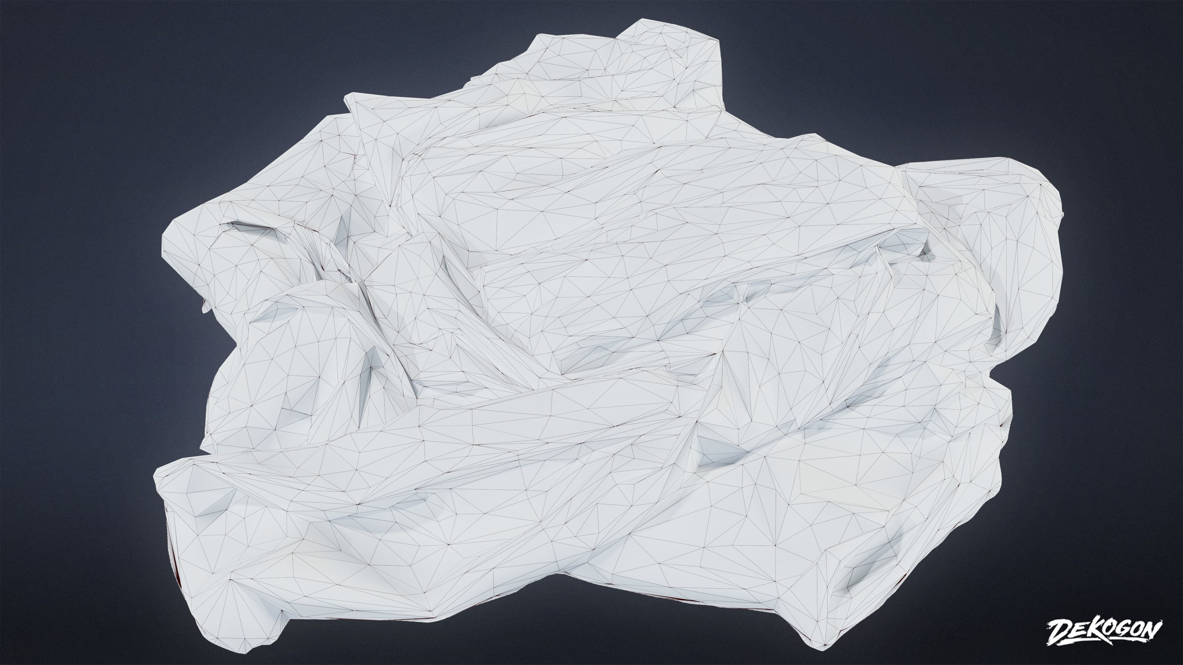 SUBURBS - Clothes Pile 01 - LOW POLY AND NANITE Low-poly 3D model_16