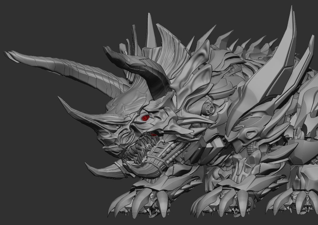 Slug from Transformers movie 3D print model 3D print model_4