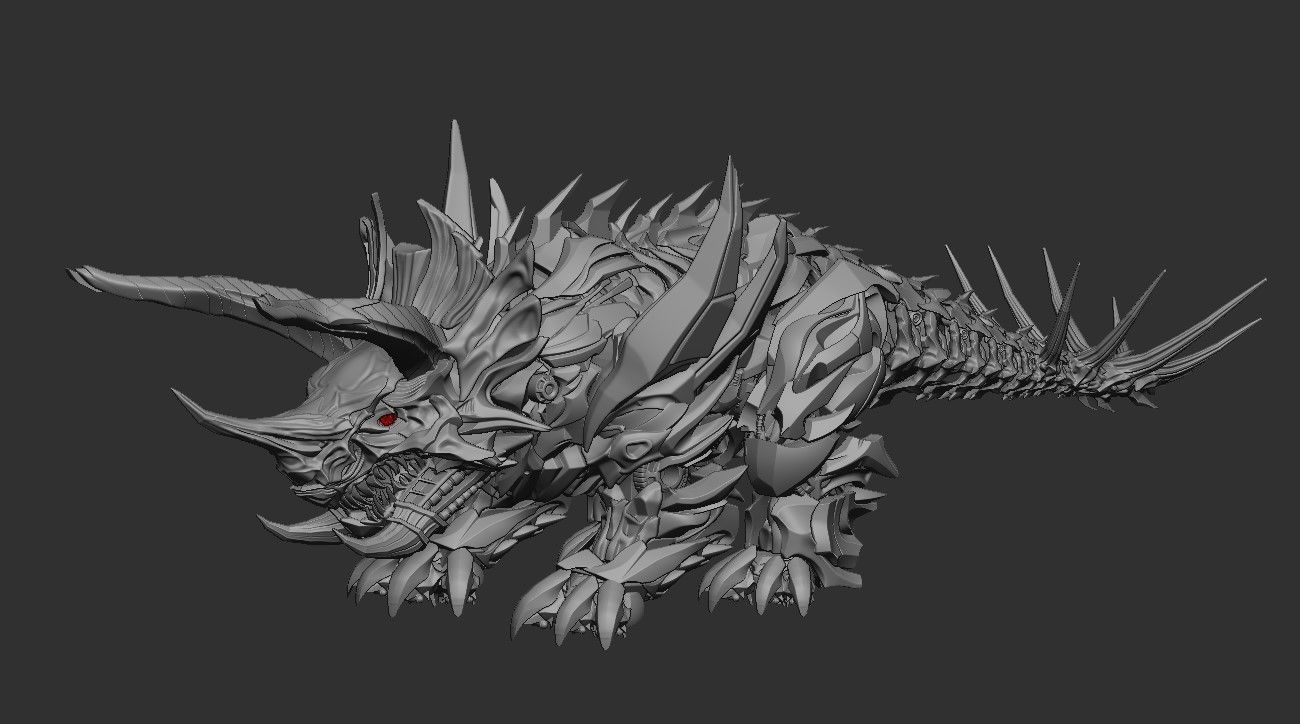 Slug from Transformers movie 3D print model 3D print model_2