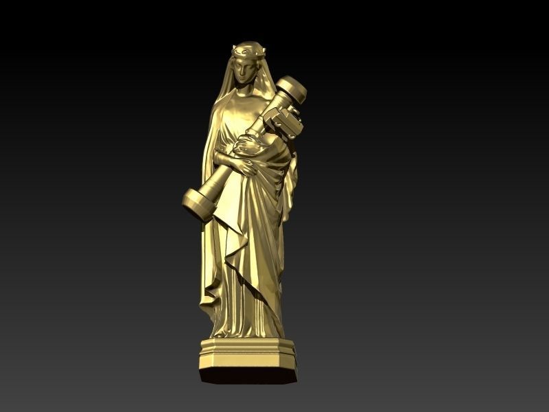 saint javelin of Ukraine  3D print model_1