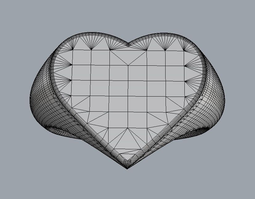Heart Signet Ring 3D print model_14