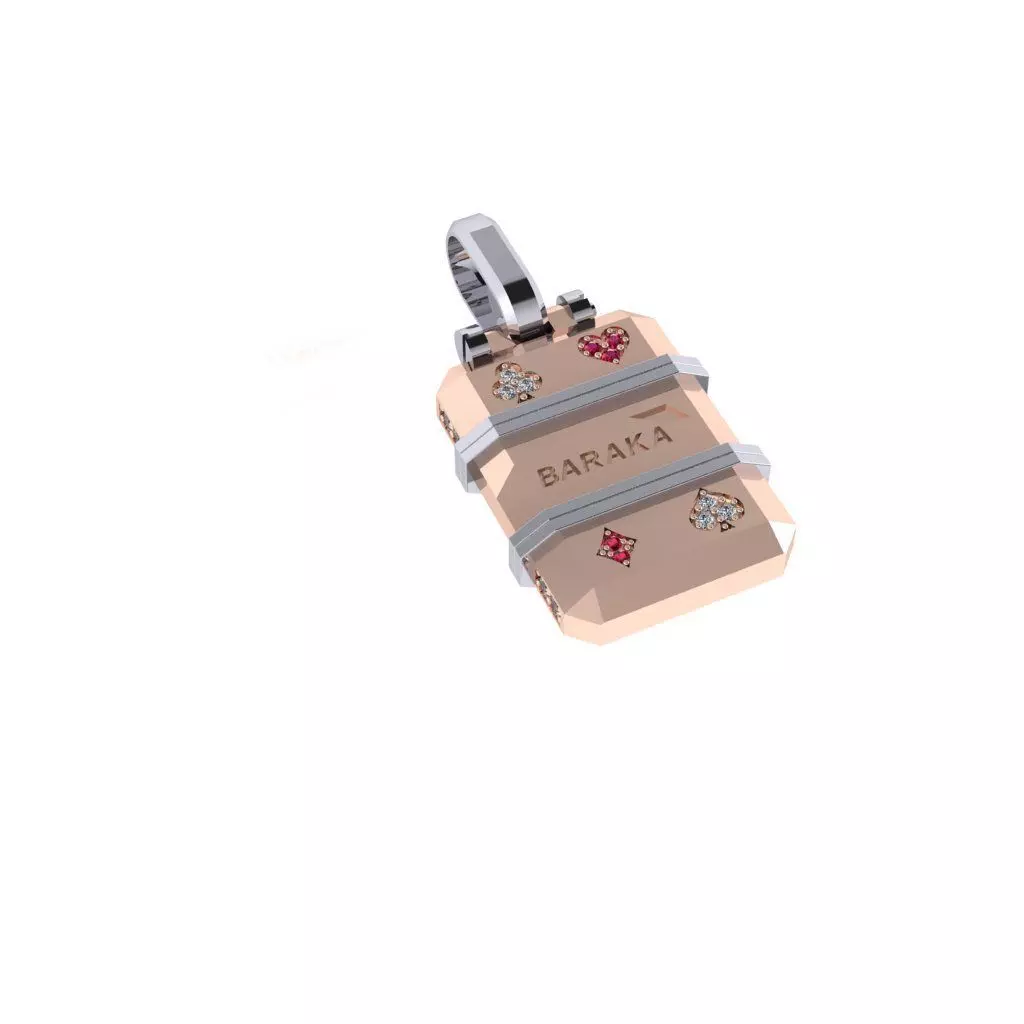 Pandantiv Casino Baraka 3D print model