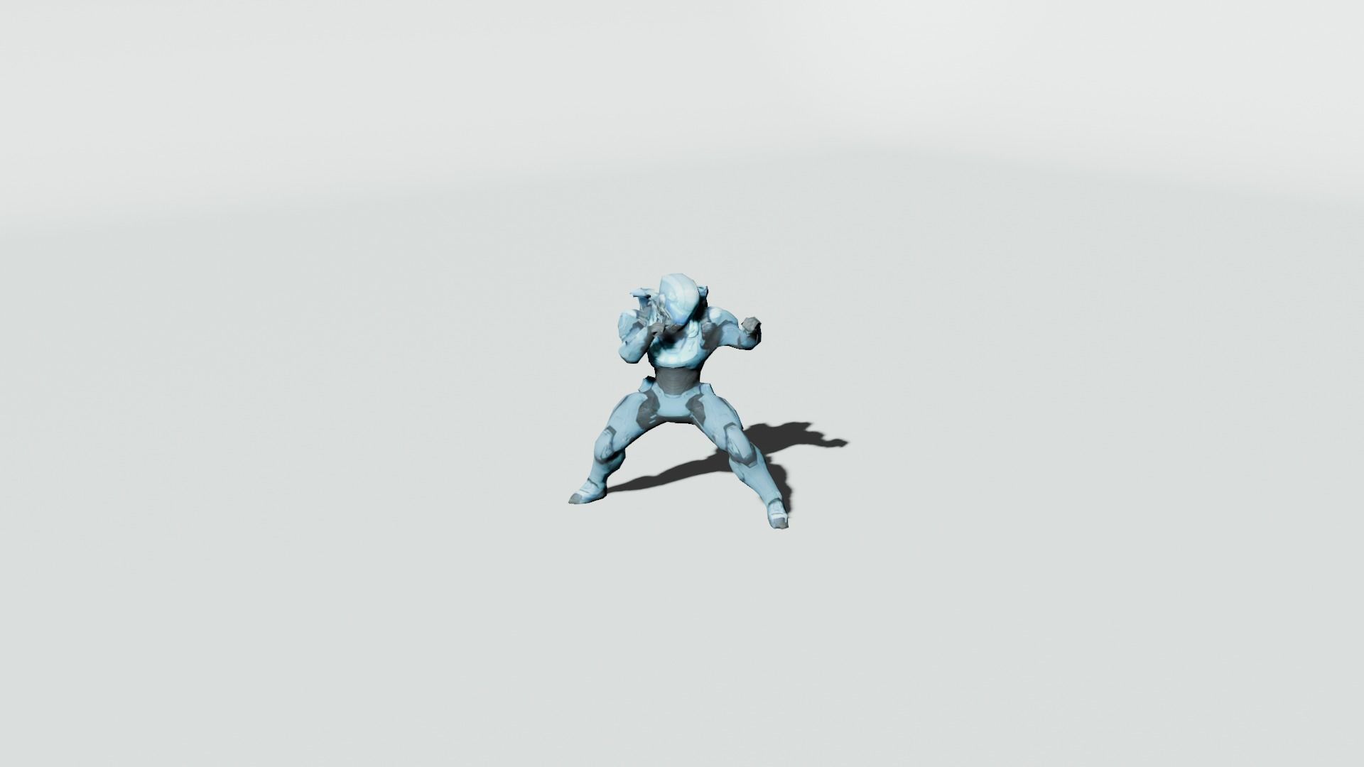 Game ready character Low-poly 3D model_8
