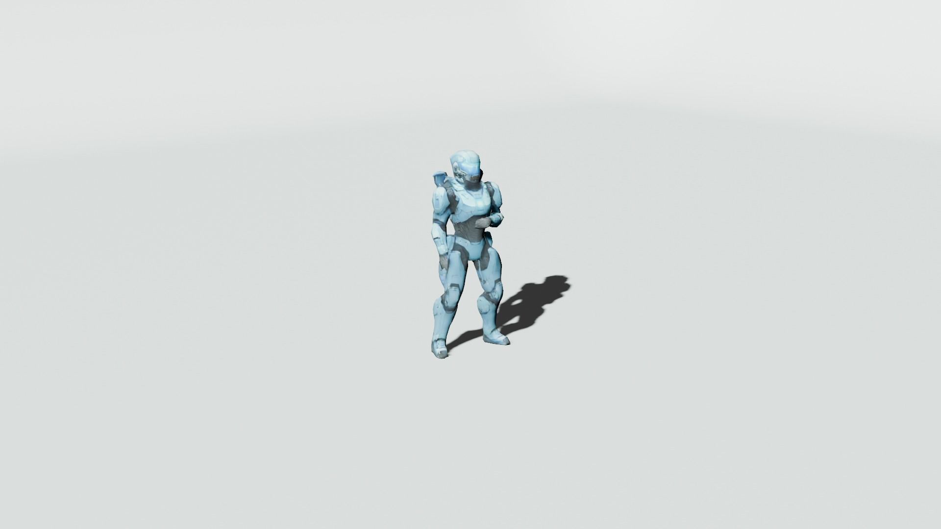 Game ready character Low-poly 3D model_10