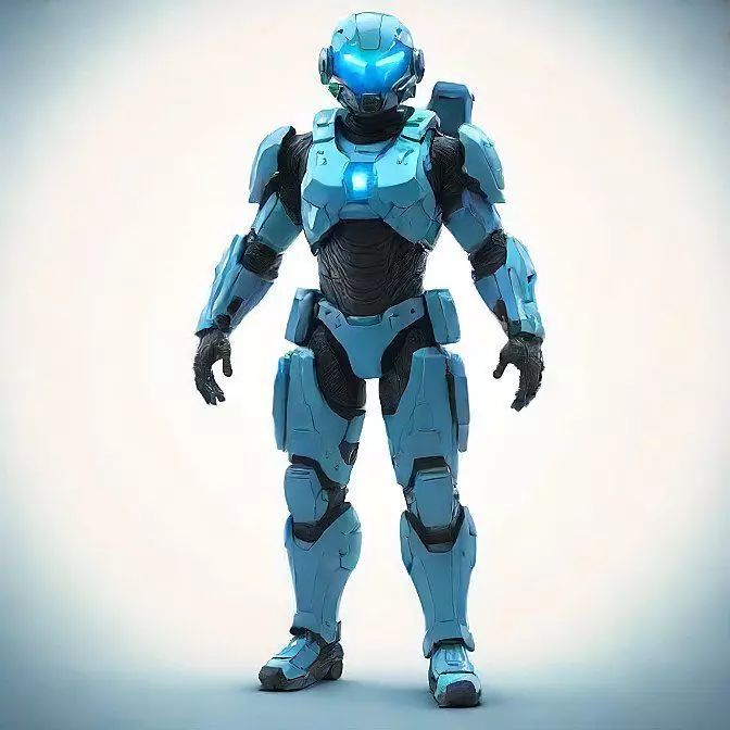 Game ready character Low-poly 3D model_0