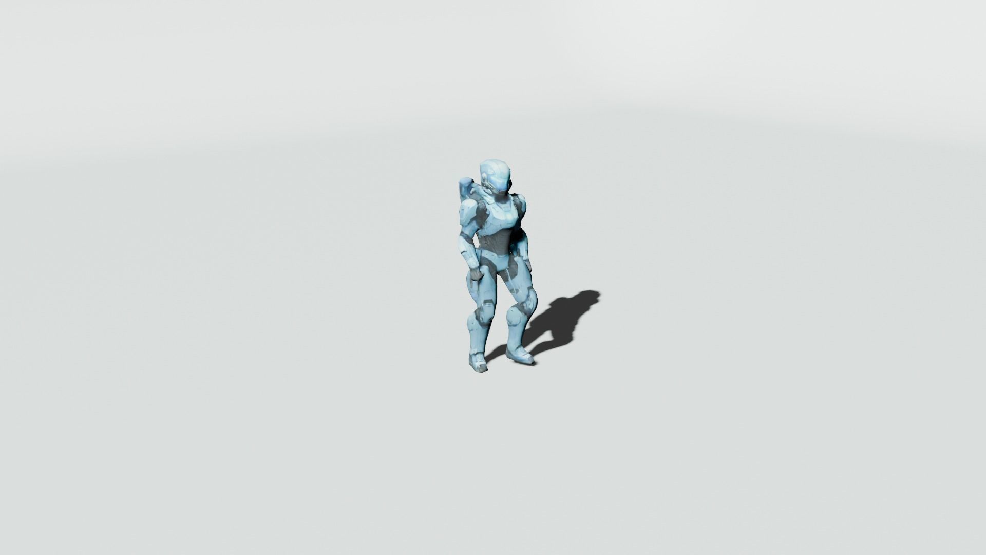 Game ready character Low-poly 3D model_2