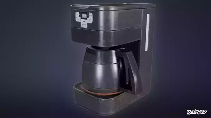 SUBURBS - Coffee Maker 01 - LOW POLY AND NANITE