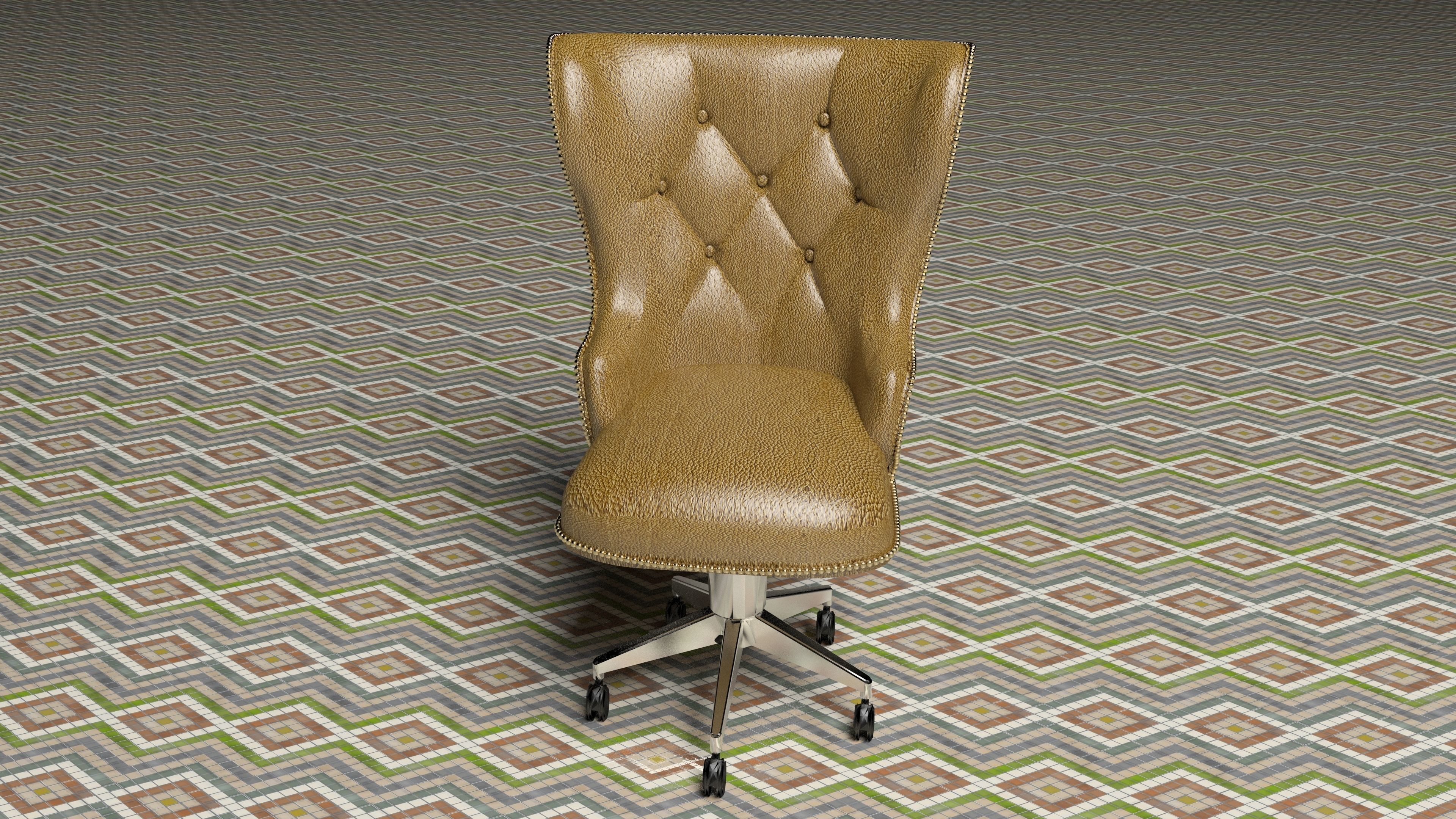 Office Chair Ankara 4K 3D model_3
