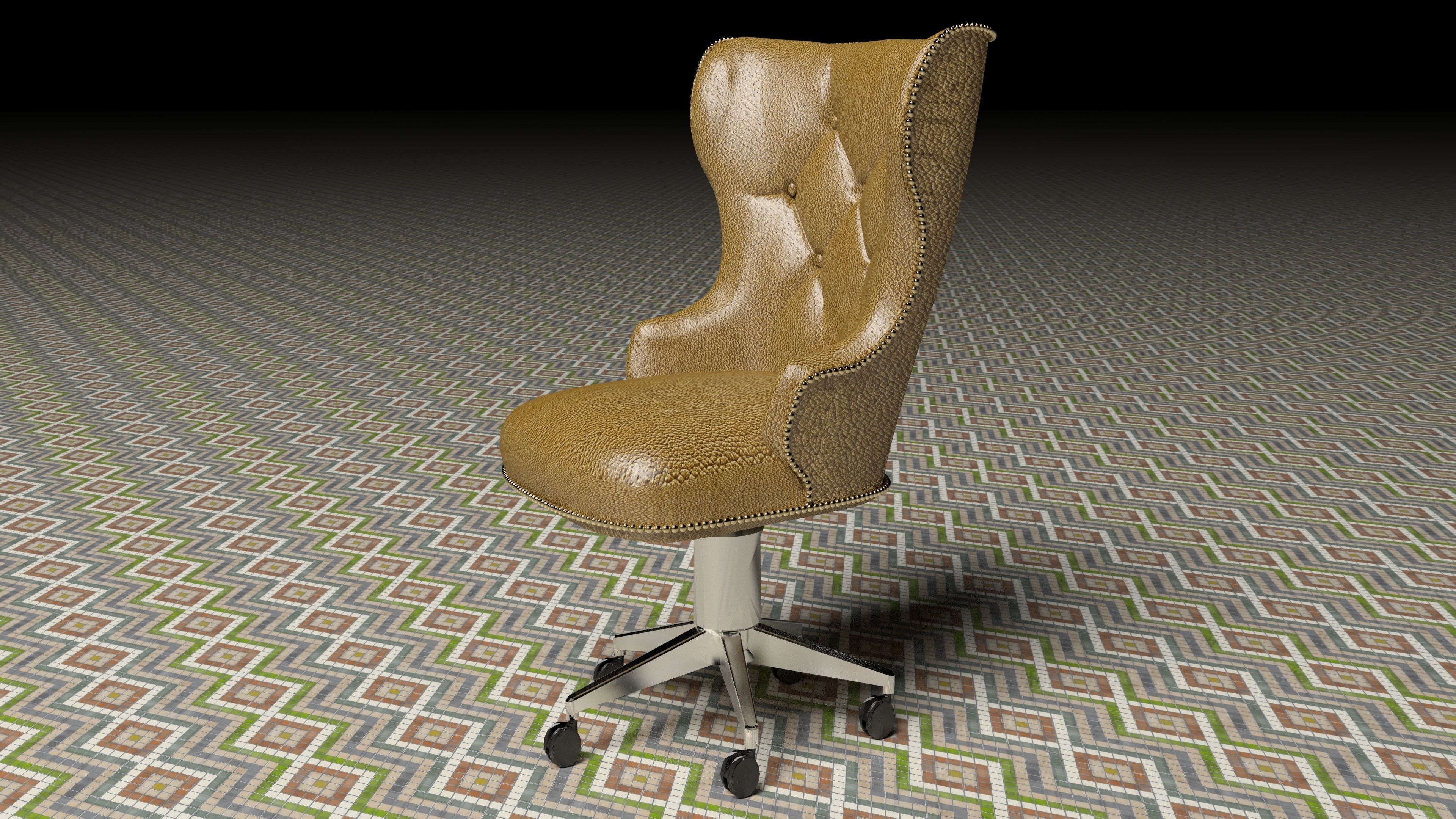 Office Chair Ankara 4K 3D model_4