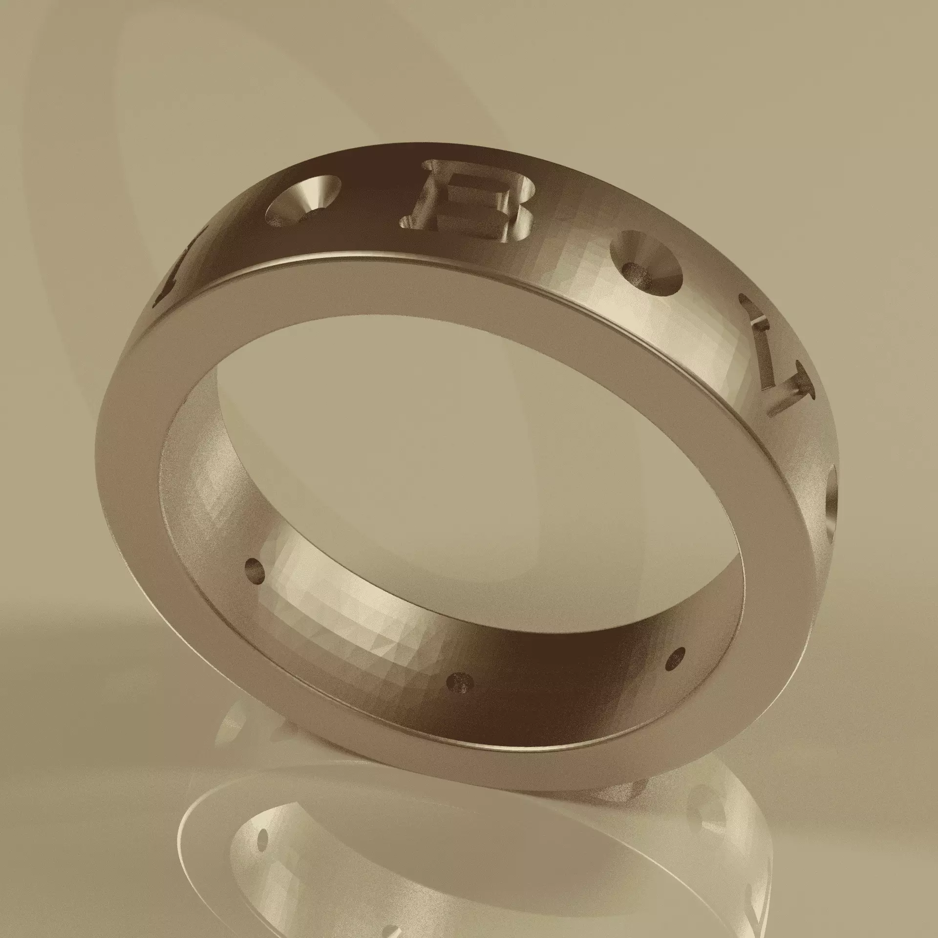 ANILLO BULGARI Free 3D print model