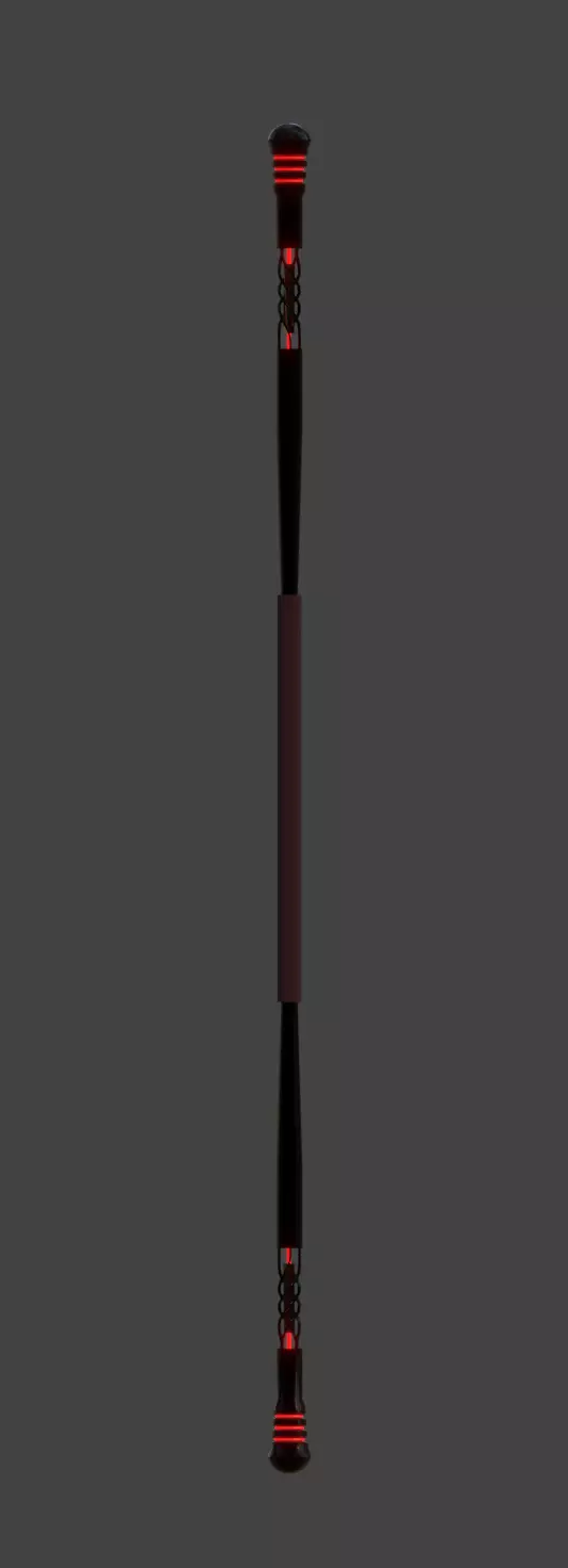 Bo Staff 3D model_0