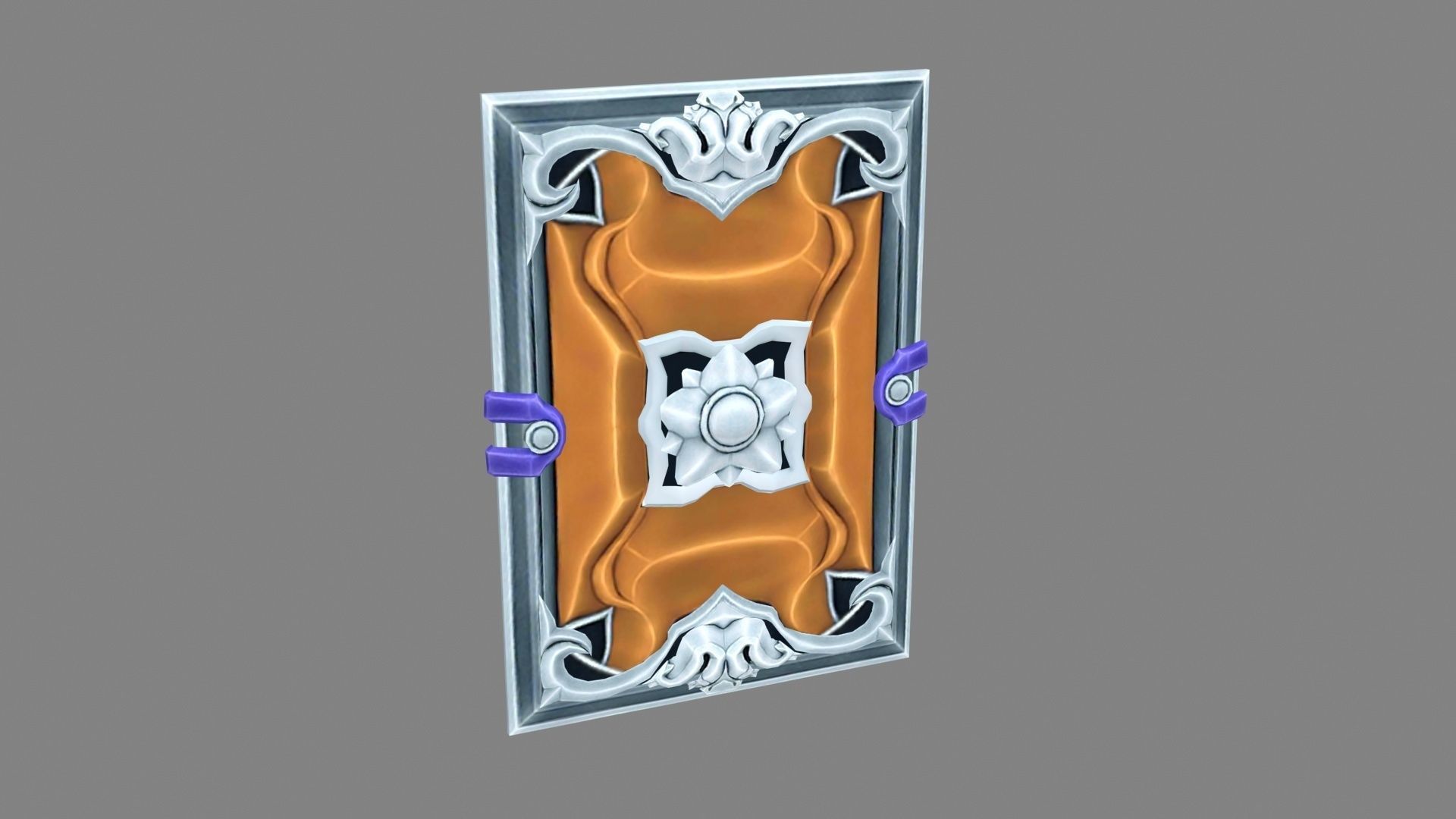 Cartoon Dragon Card Low-poly 3D model_2