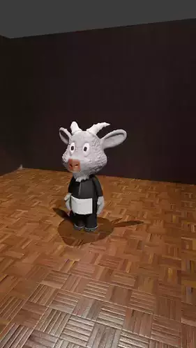 freemason mascot 3D print model