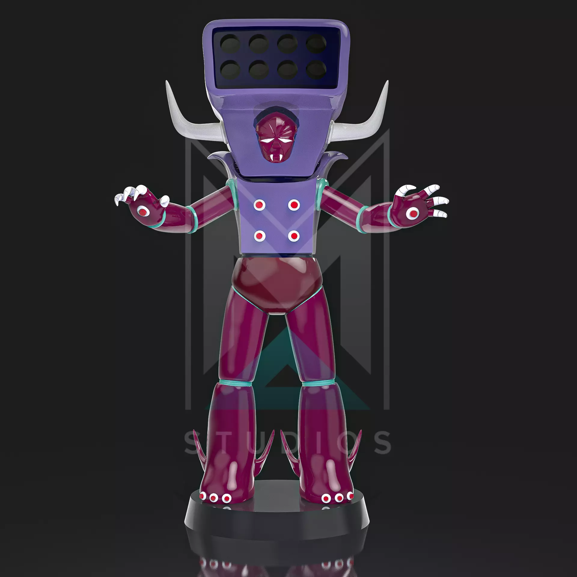 Kajimofu T7 Mazinger Z 3D print model_0