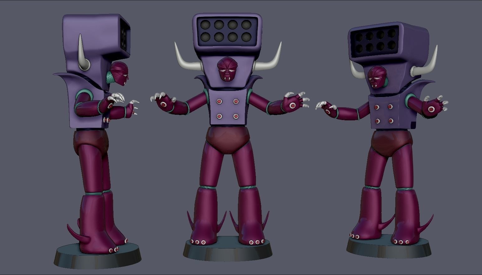 Kajimofu T7 Mazinger Z 3D print model_1