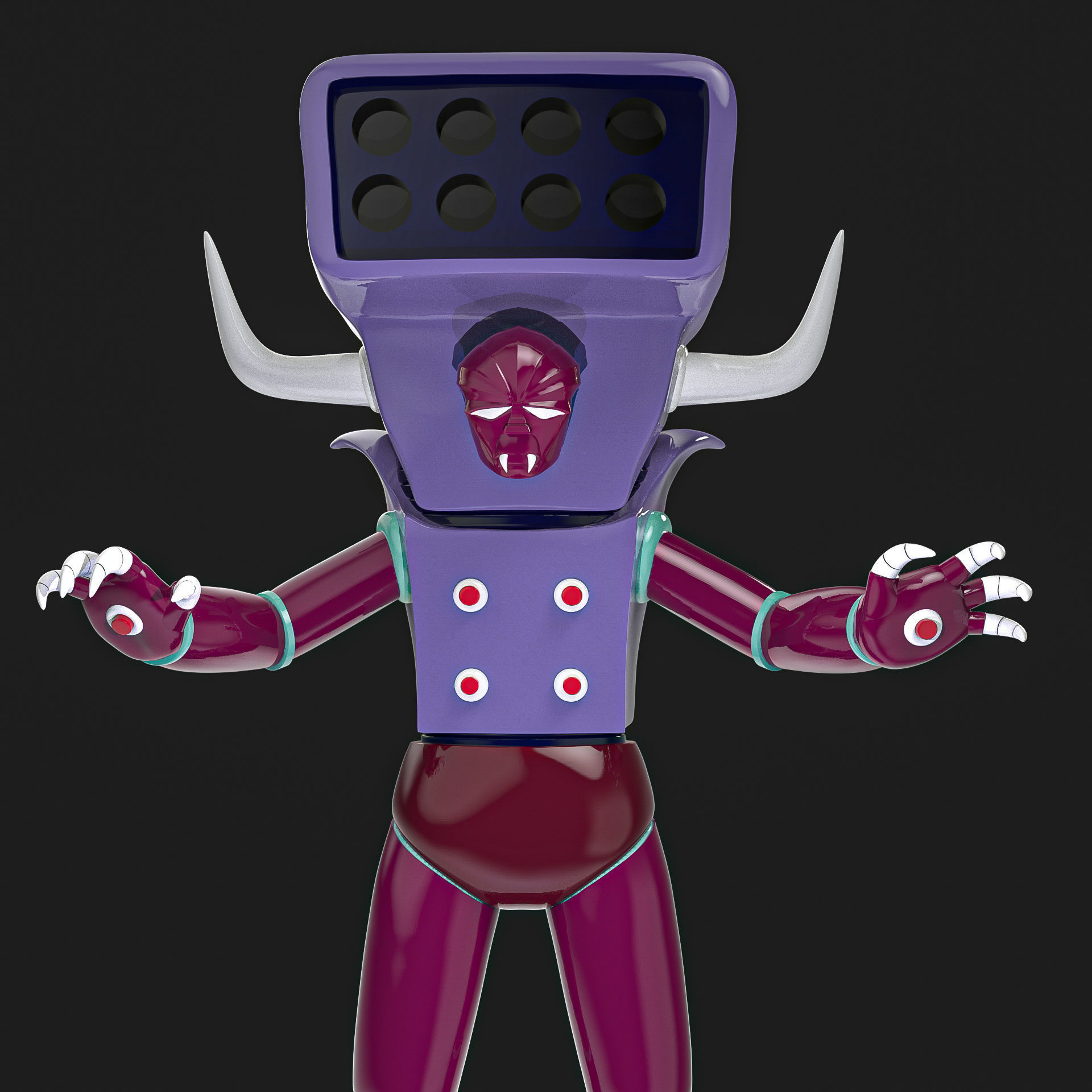 Kajimofu T7 Mazinger Z 3D print model_5