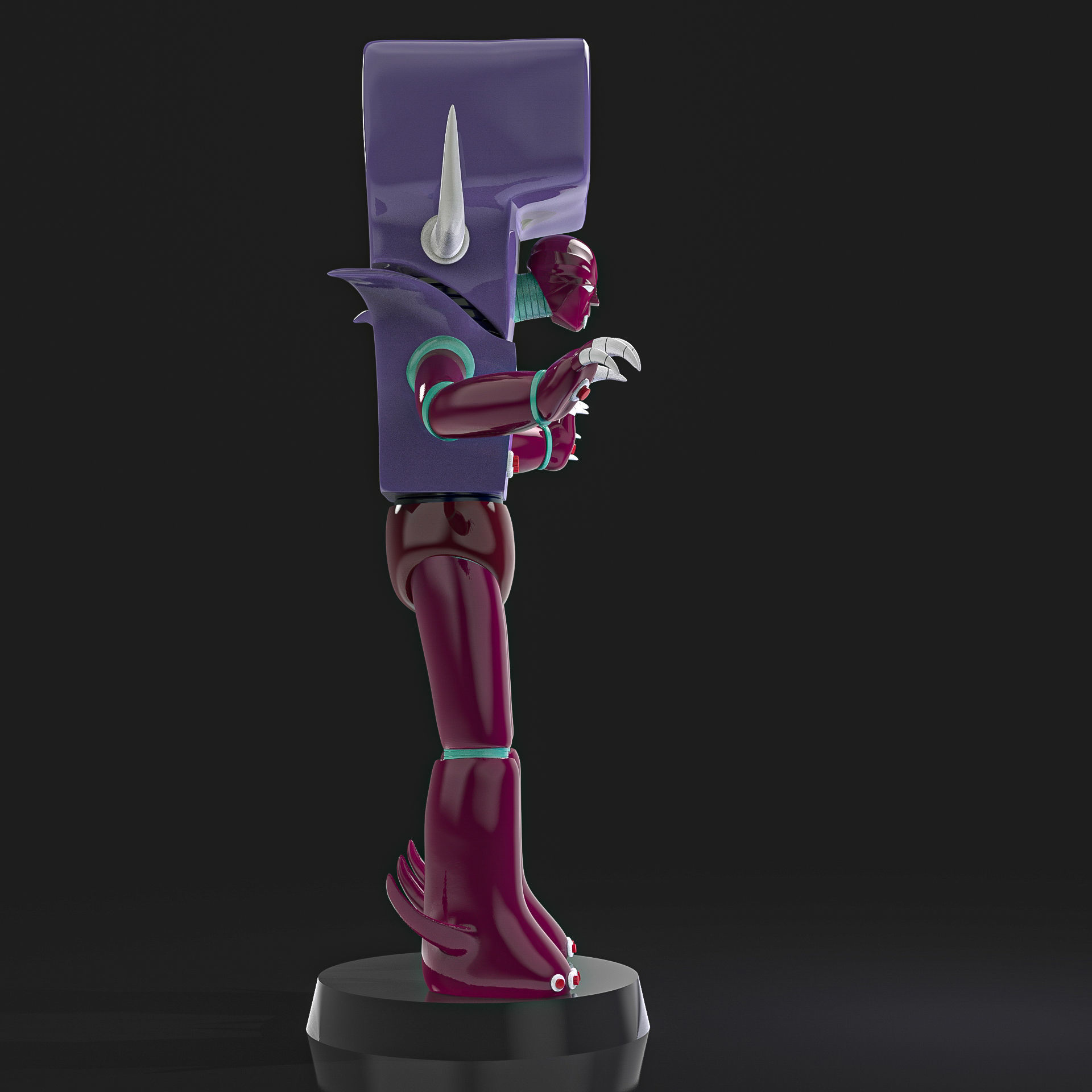 Kajimofu T7 Mazinger Z 3D print model_6