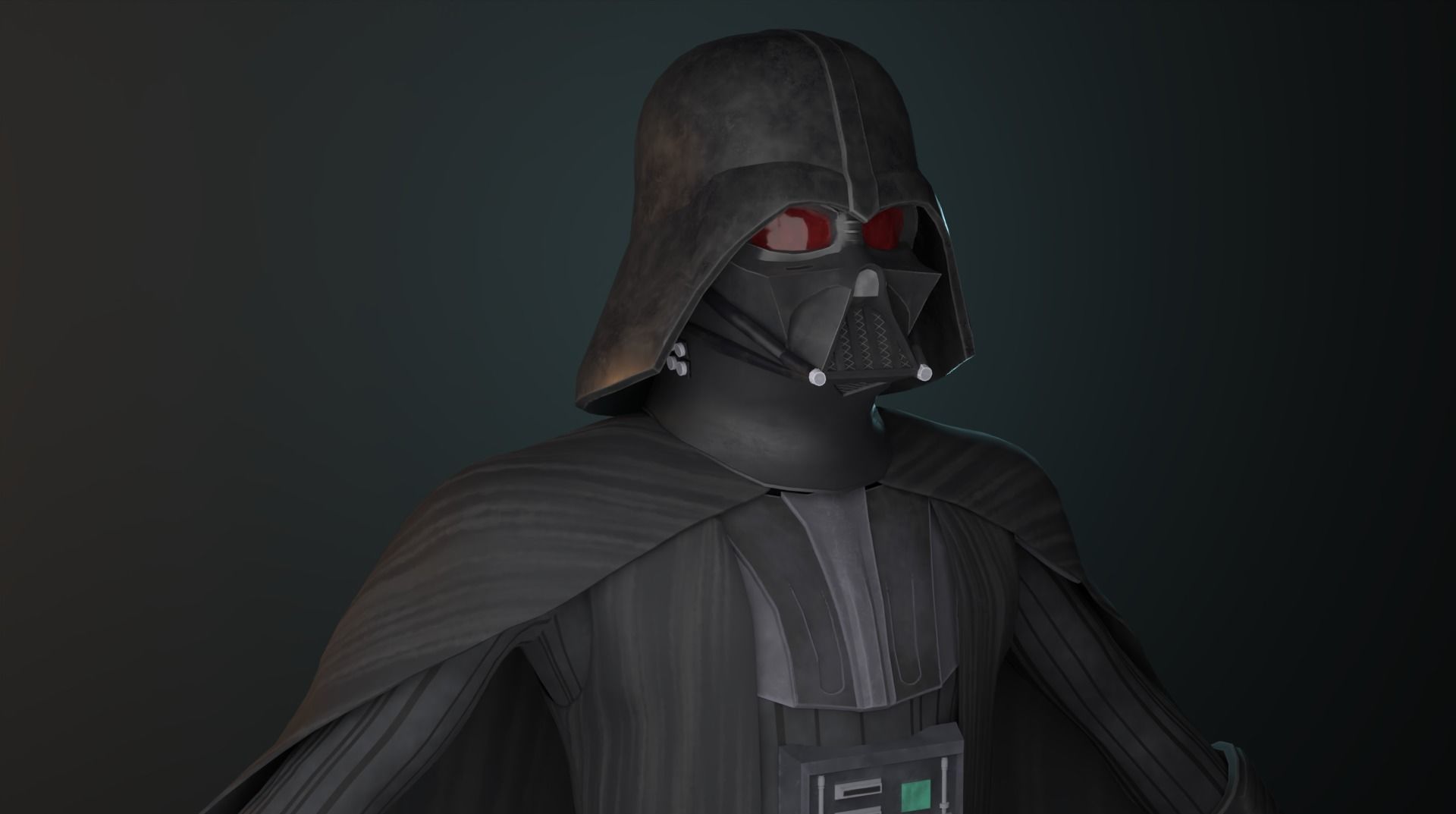 Darth Vader - Clone Wars Style 3D model_2