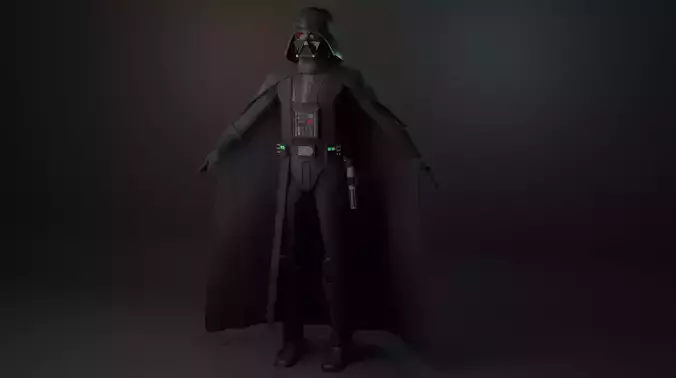Darth Vader - Clone Wars Style 3D model
