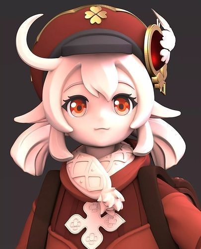 Klee Genshin Impact 3D Print Model 3D print model