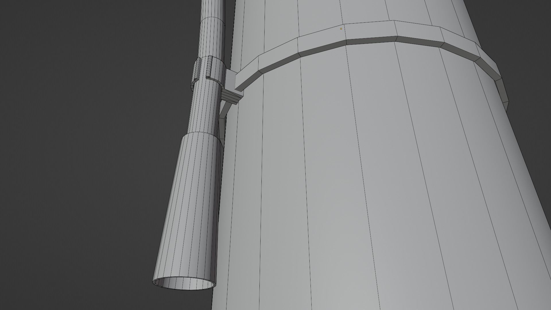 Damaged Fire Extinguisher Low-poly 3D model_18