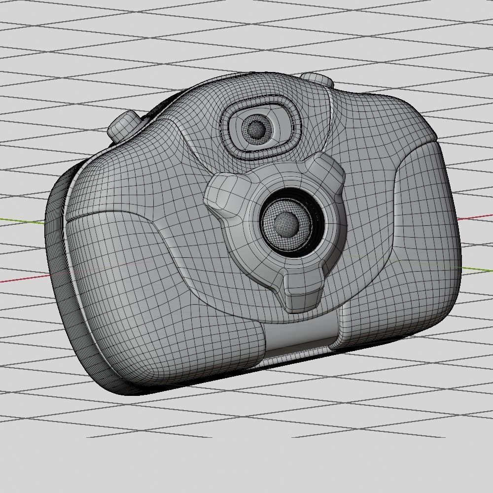 3D Retro 90s Illustration 3D model_19