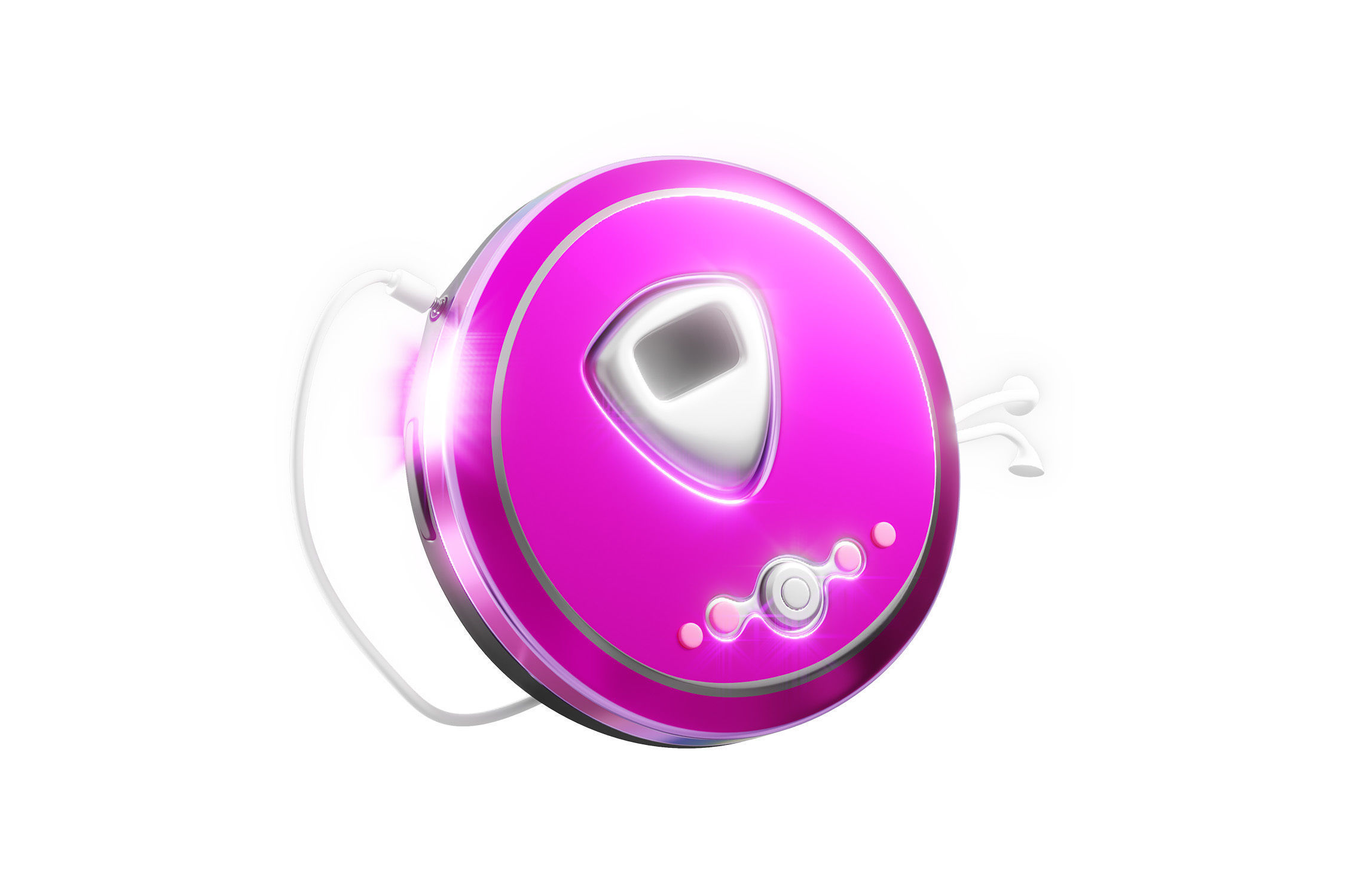 3D Retro 90s Illustration 3D model_6