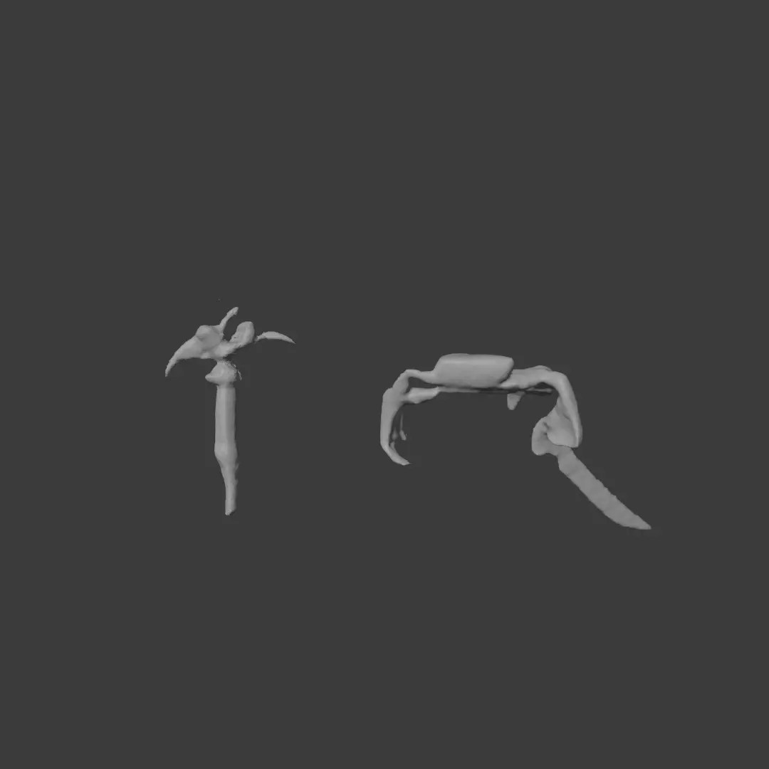 Dumb props models Low-poly 3D model