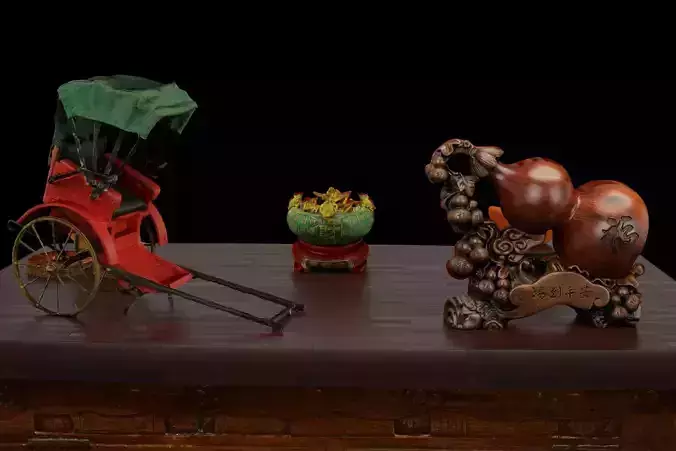 Chinese gourd   3D model