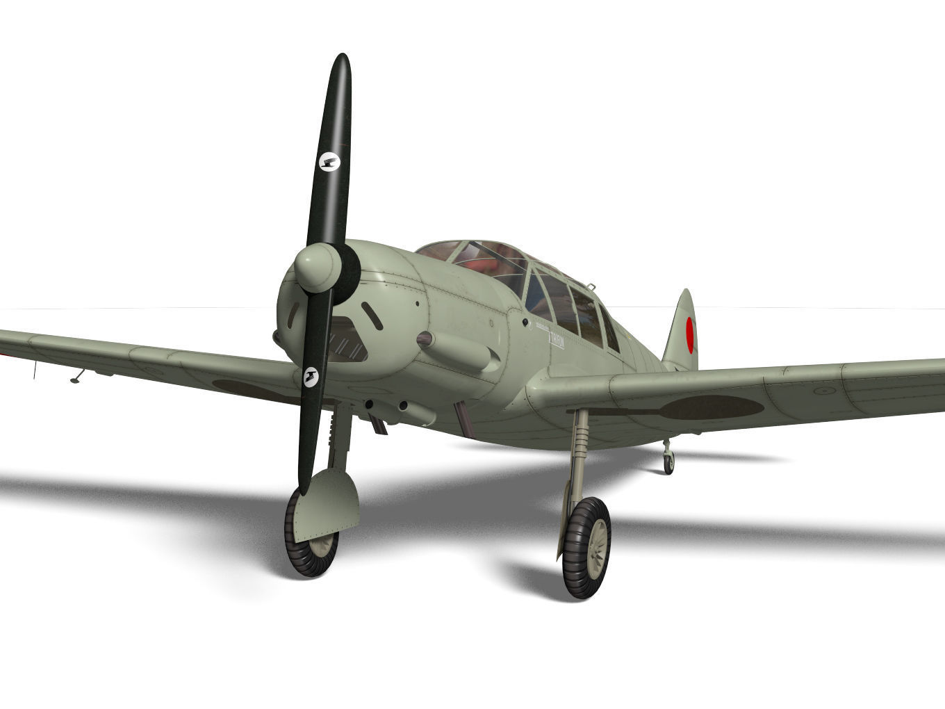 messerschmitt bf108 Taifun 3D model_14