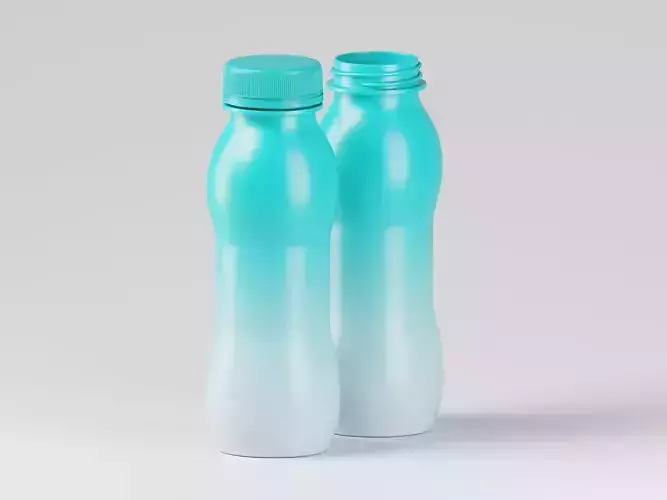 Plastic Drink Bottle 3D Model