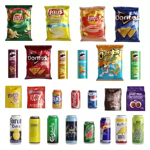 25 Snacks And Drinks