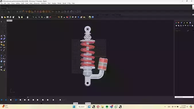 motorcycle rear suspension