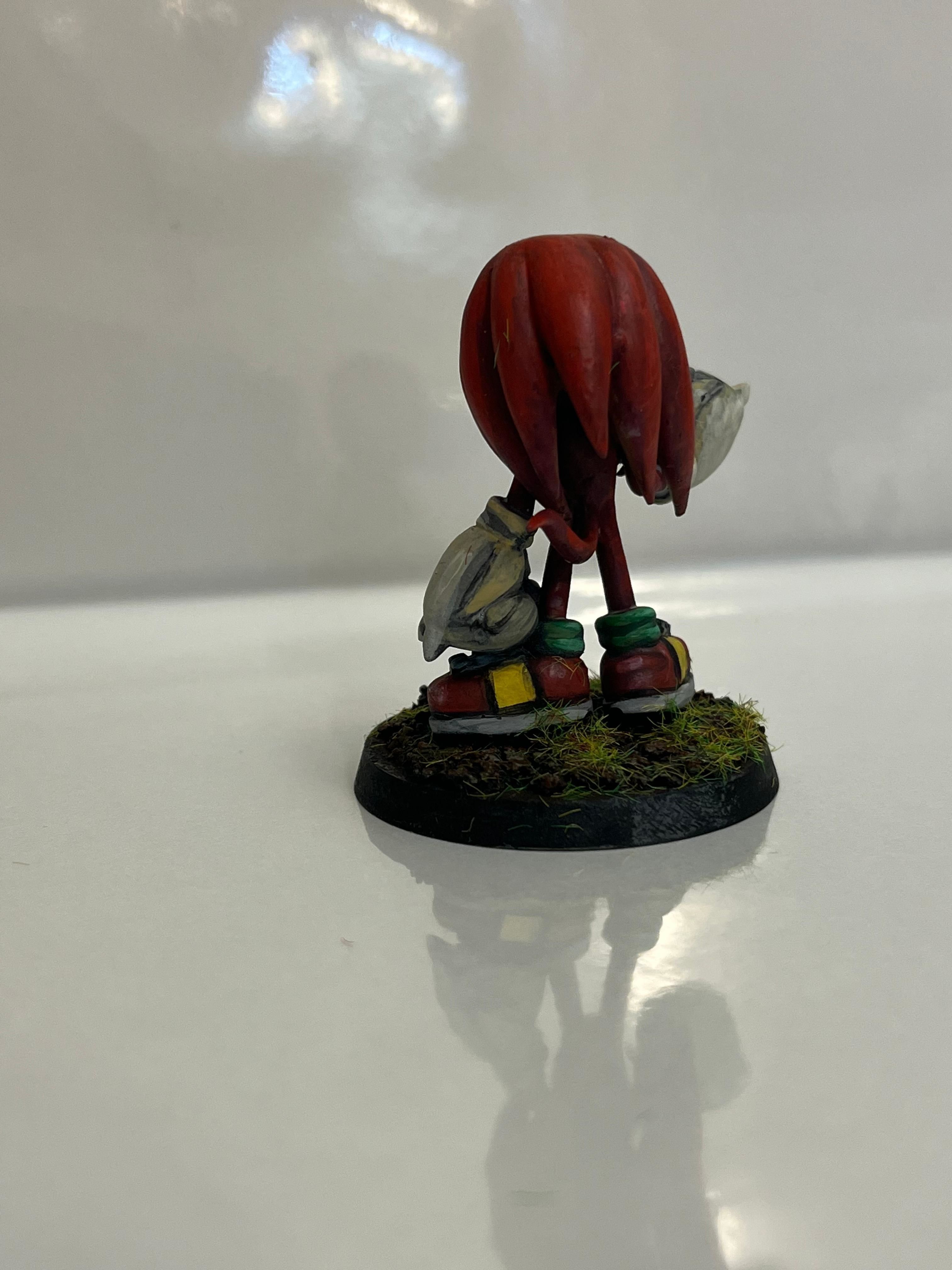Knuckles Sonic The Hedgehog 3D print model_5