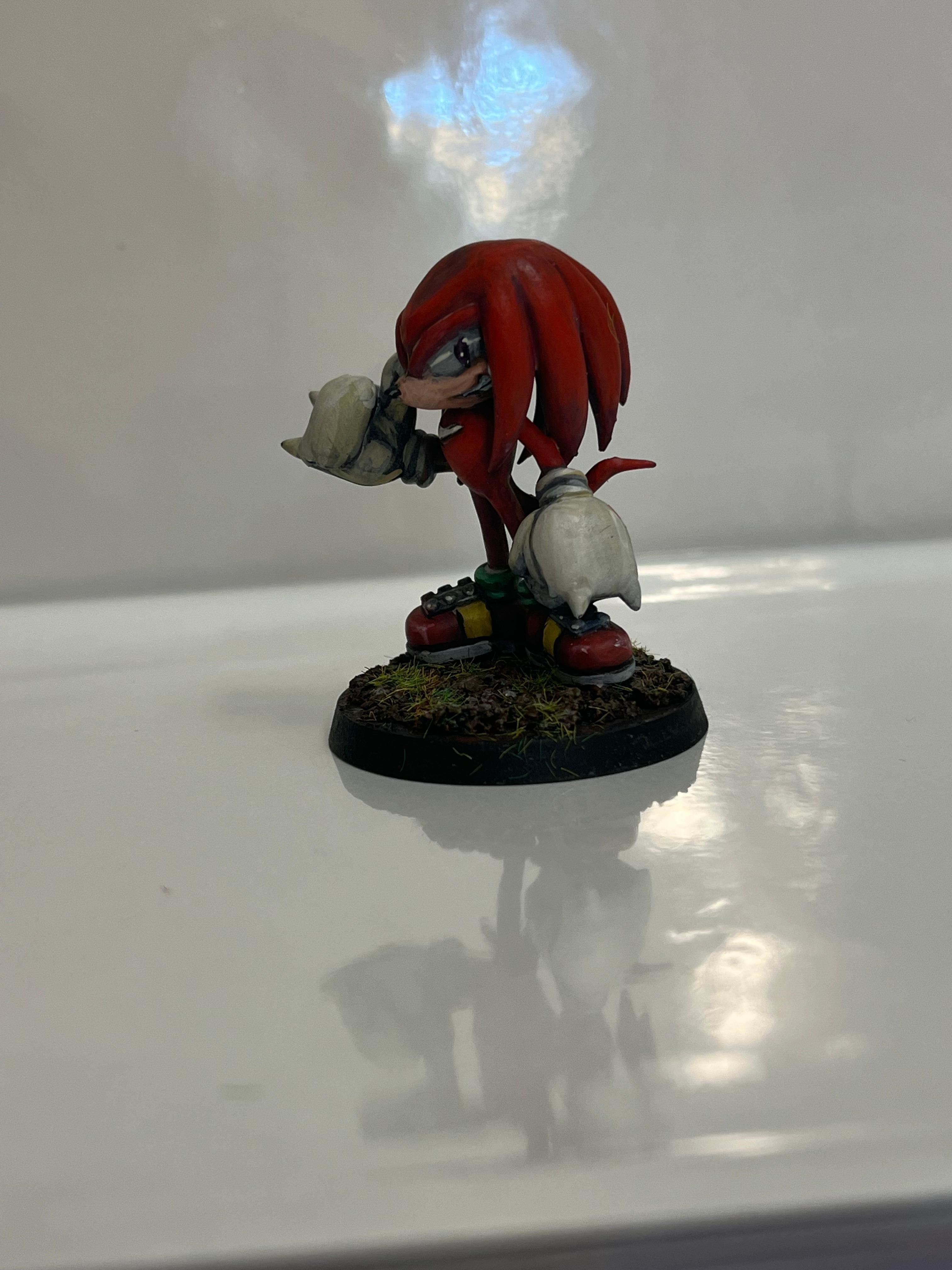 Knuckles Sonic The Hedgehog 3D print model_8