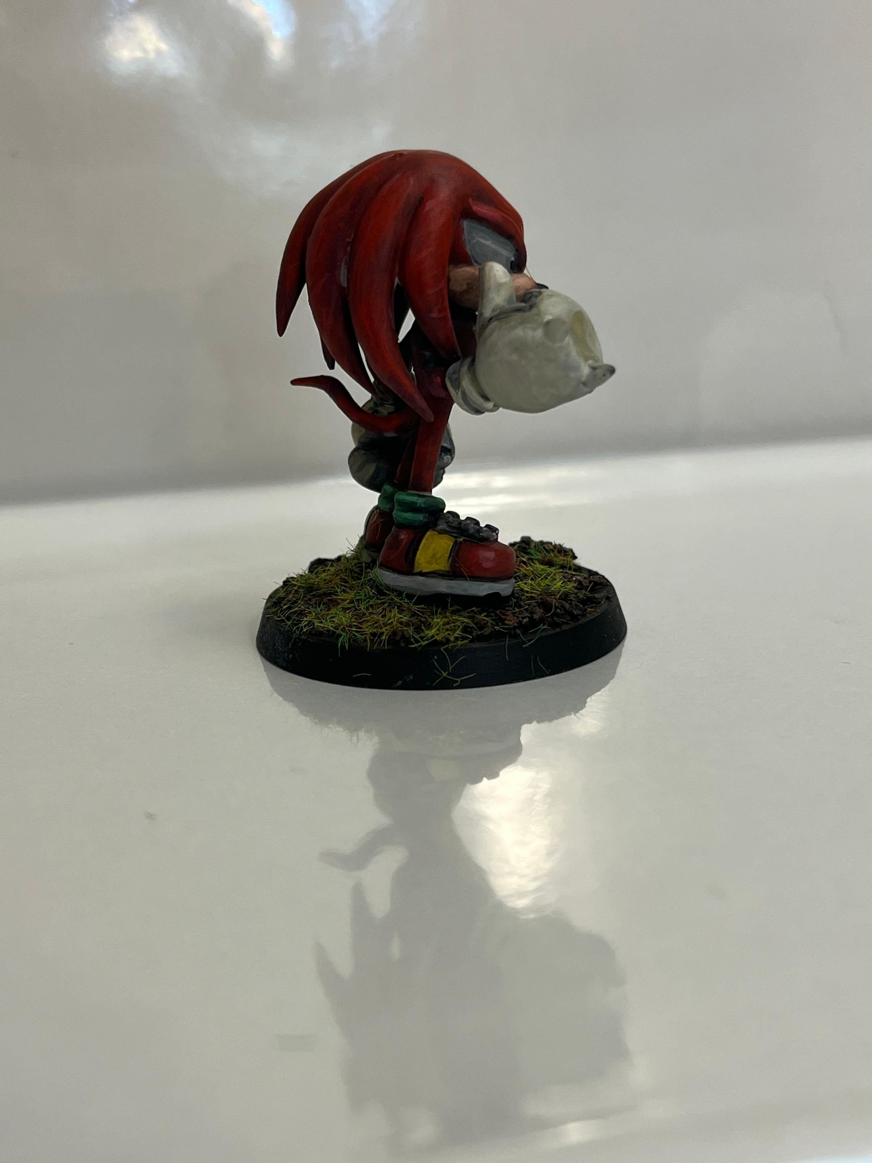 Knuckles Sonic The Hedgehog 3D print model_7