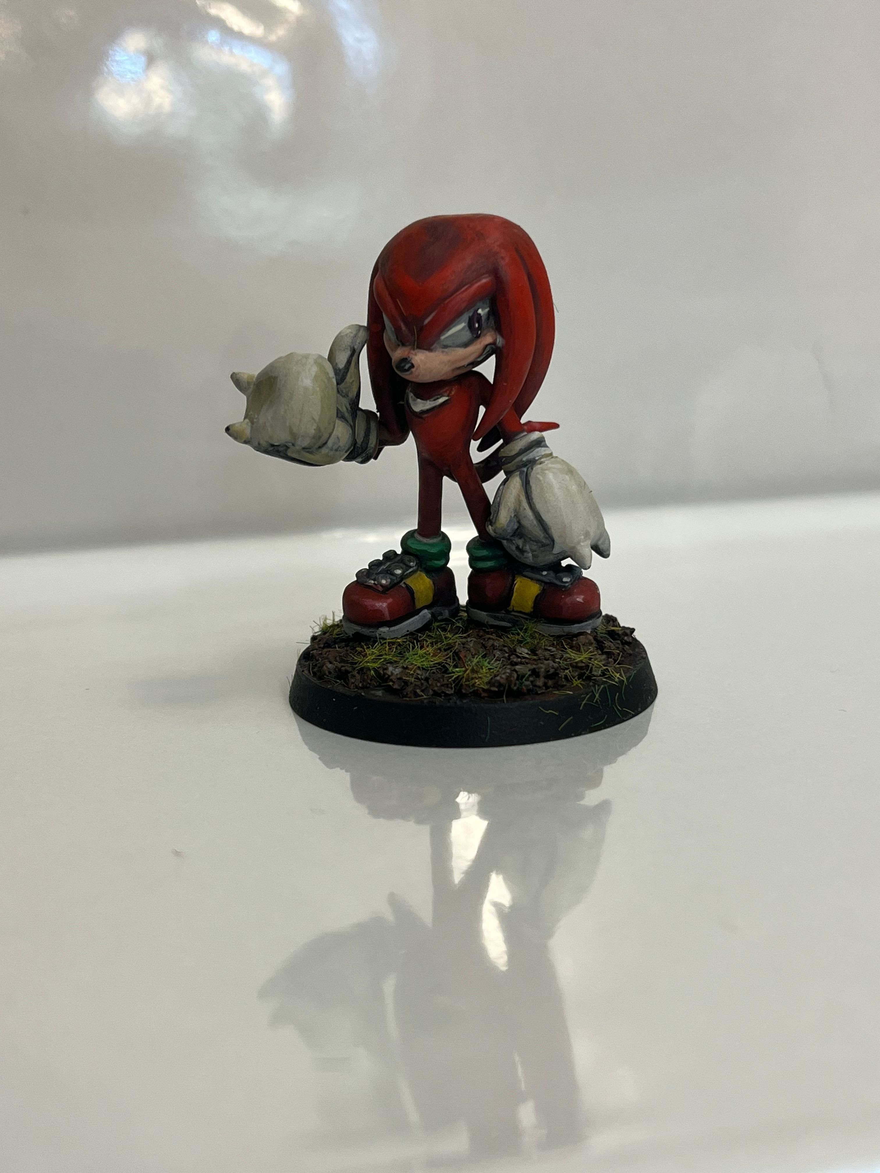 Knuckles Sonic The Hedgehog 3D print model_6