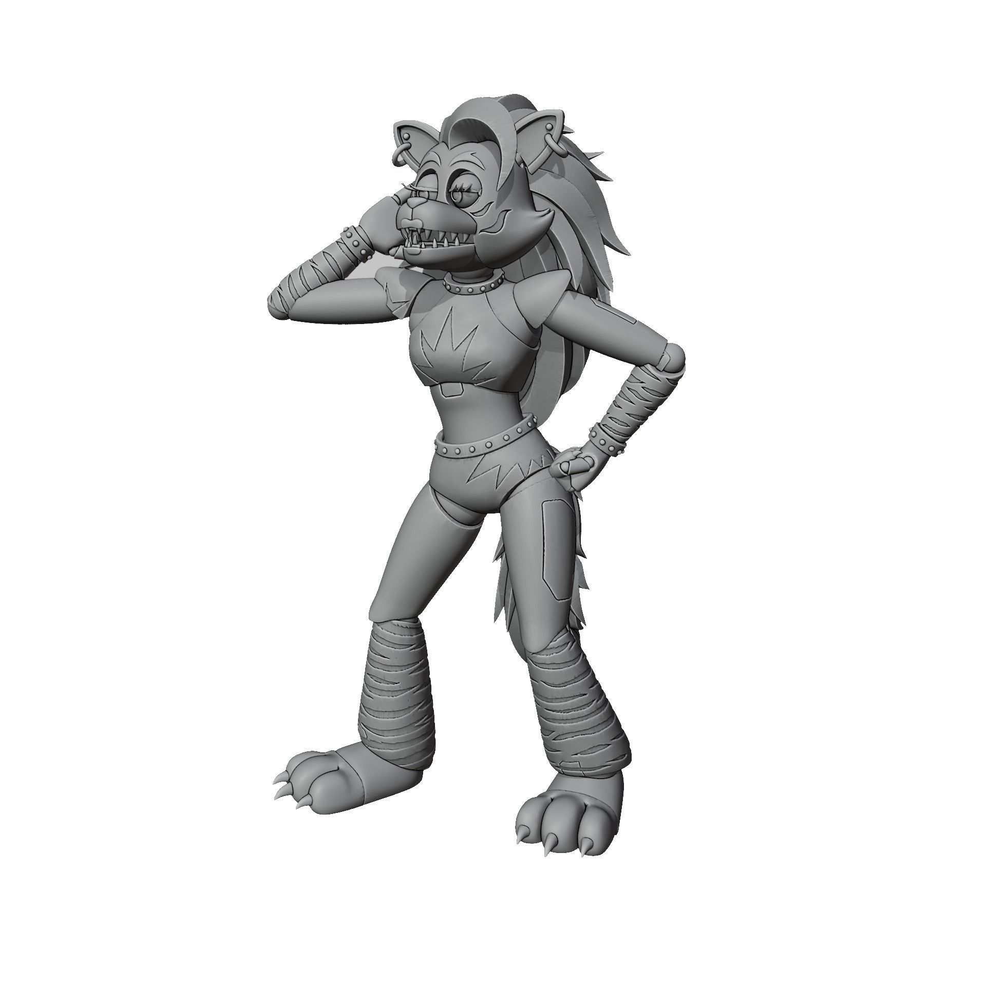 Roxanne 3D print model_1