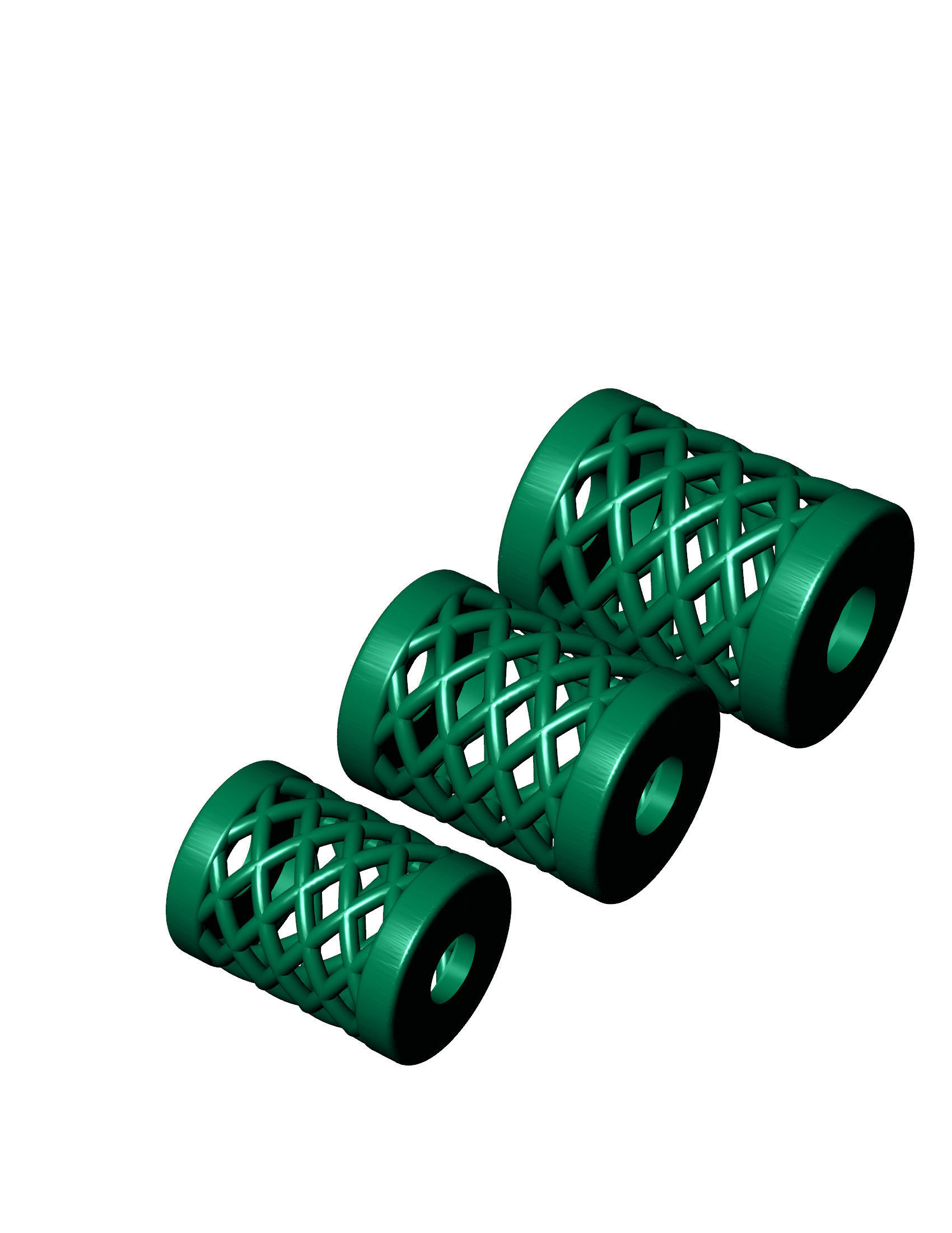 3 size beads or balls or jewellery accessories 3D print model_1