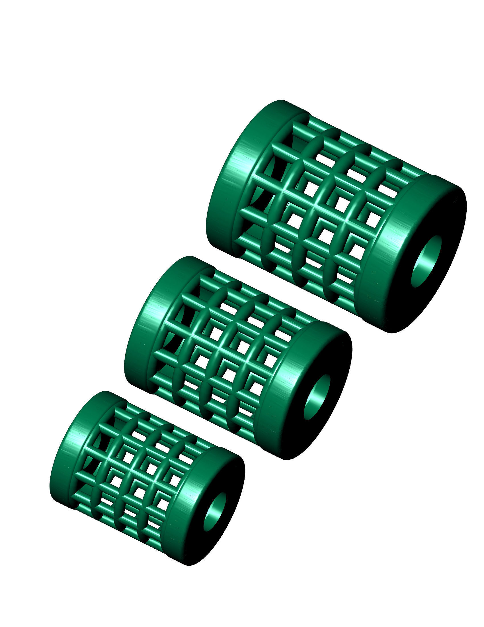 3 size beads or balls or jewellery accessories 3D print model_1