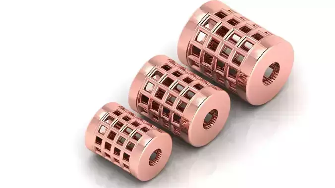 3 size beads or balls or jewellery accessories 3D print model