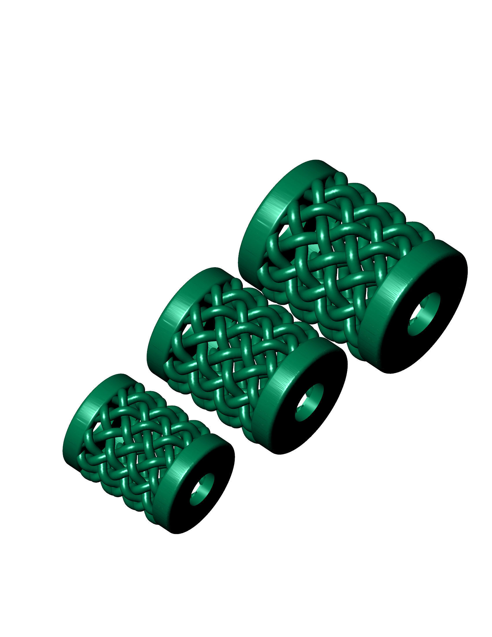 3 size beads or balls or jewellery accessories 3D print model_1